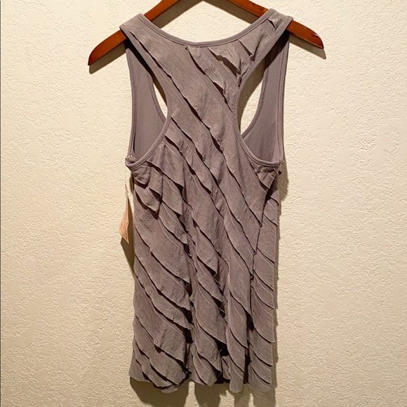 NWT Ruffle Racerback Tank - Picture 2 of 5